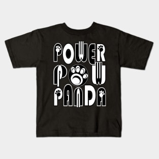 Cute Animal Friendly Panda Kids T-Shirt